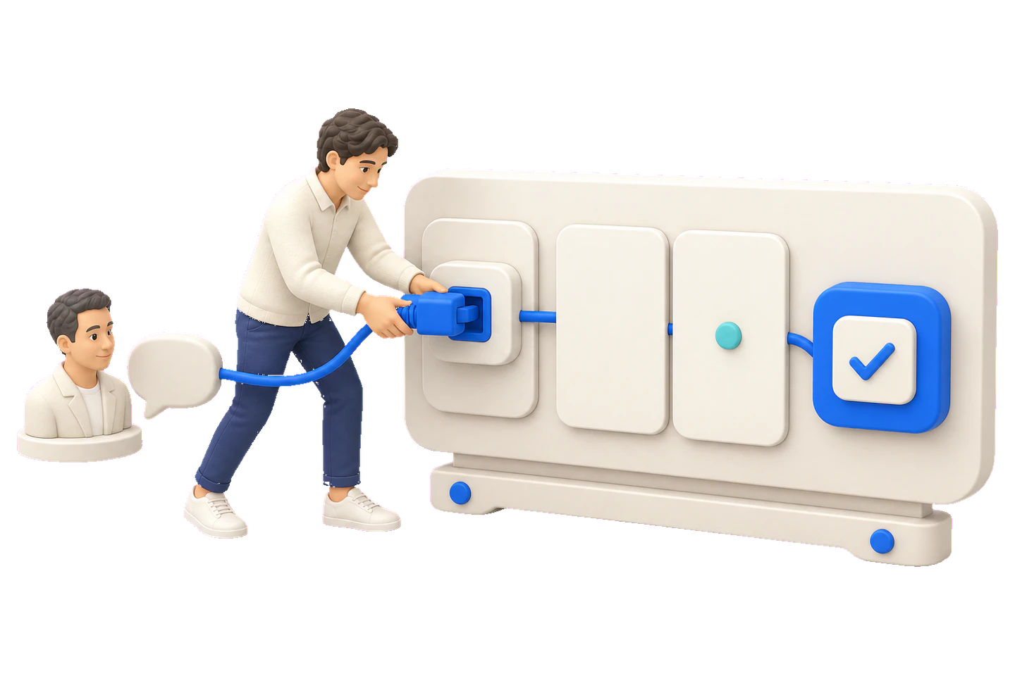 Рабочая встреча основателя Edumotion с клиентом