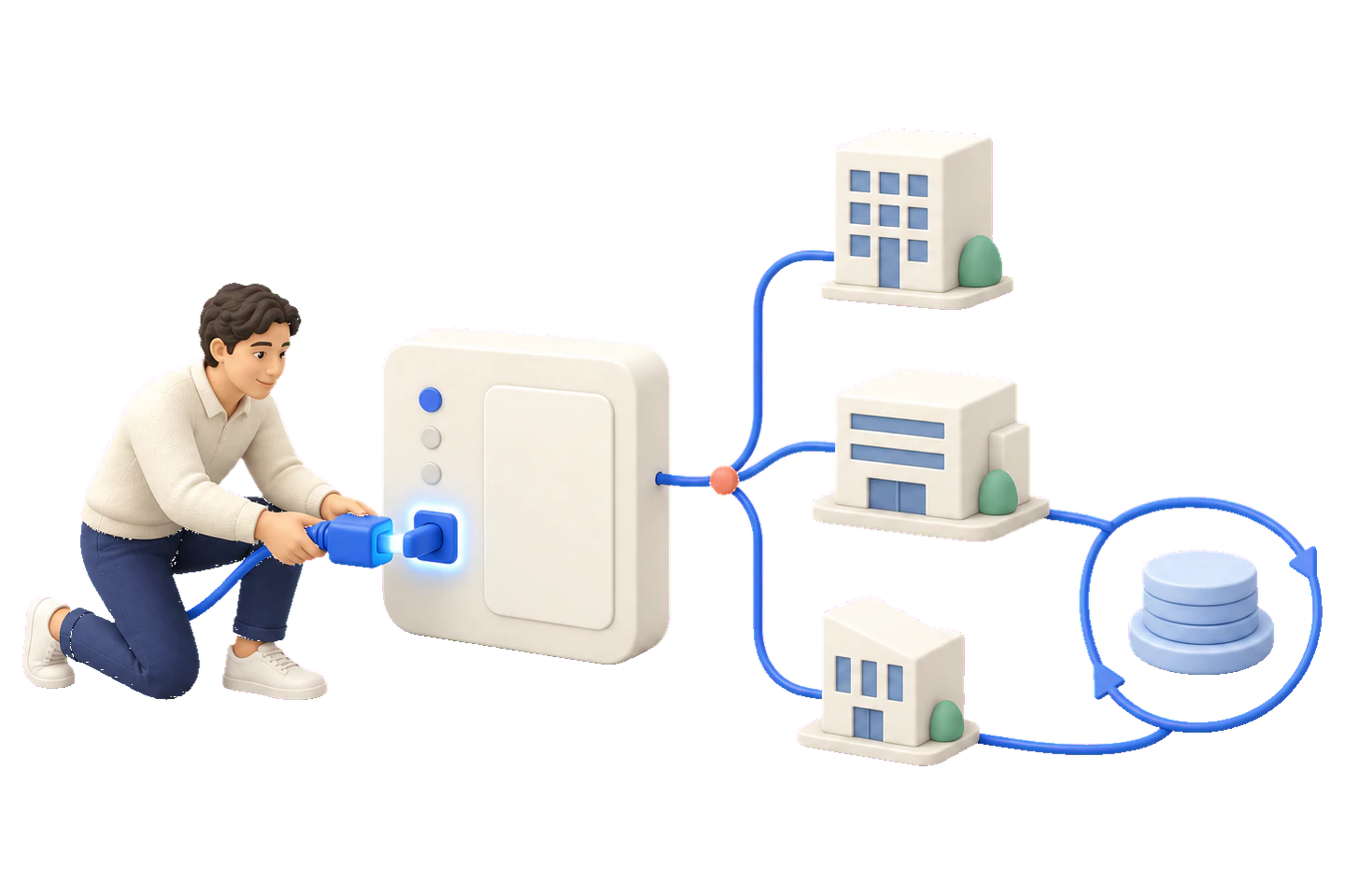 Партнёр помогает клиенту подключить Edumotion